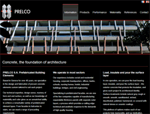 Tablet Screenshot of prelco.ch